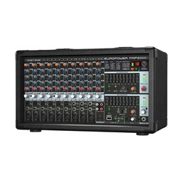 BEHRINGER PMP2000D - микшер-усилит, 2x500 Вт на 8 Ом (2 x 1000 Вт на 4 Ом),14 каналов PMP2000D