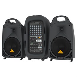 BEHRINGER PPA2000BT - 8-кан. порт. система звукоусиления, 10'+1', 2х1000Вт 4Ом, 2х500Вт 8Ом, DSP. PPA2000BT