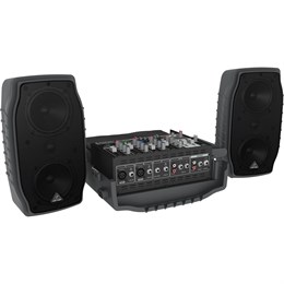 BEHRINGER PPA200 - портатив.система звукоусил.,150 Вт, 5 каналов,,эффекты,эквалайзер, микрофон+кабе PPA200