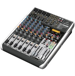 BEHRINGER QX1204USB - микшер,4 микрофонных предусилителя XENYX, 2 Aux посыла, 2 стерео Aux возврата QX1204USB