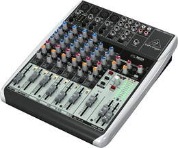 BEHRINGER Q1204USB - микшер, 12 каналов, 3-х полосный эквалайзер, USB Q1204USB