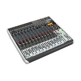 BEHRINGER QX2222USB - микшер, 16каналов, 3-х полосный эквалайзер DSP KLARK TEKNIK, USB интерфейс QX2222USB