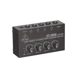 BEHRINGER HA400 - стереофонический распределитель для работы с наушниками 4-х канальный HA400