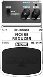 BEHRINGER NR300 - педаль шумоподавления для гитар, бас-гитар и клавишных NR300