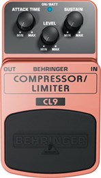 BEHRINGER CL9 - педаль эффектов динамической обработки (компрессор/лимитер) CL9