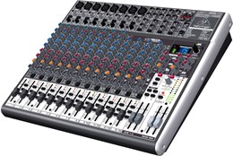 BEHRINGER X2222USB - микшер,8 моно,4стерео,3 AUX-шины,2 подгруп, процес эффектов, интегрированный US X2222USB