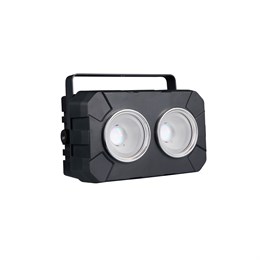 INVOLIGHT FLAMMIS II - мини светодиодный 'блайндер', 2x 50Вт WW/CW COB LED, DMX512 FLAMMIS II