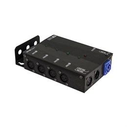 INVOLIGHT DMXS4 - сплиттер DMX сигнала, 1 вход XLR, 4 выхода XLR, гальваническая развязка DMXS4