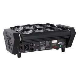 INVOLIGHT TWINBEAM2410 - светодиодная моторизованная панель 2 в 1, 8х 10Вт белый светодиод, DMX-512 TWINBEAM2410