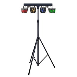 INVOLIGHT MLS HEX28 - комплект из 2-х светодиодных световых эффектов и 2-х прожекторов, ИК-пульт, D MLS HEX28