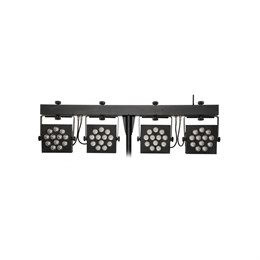 INVOLIGHT MLS HEX48 - светодиодный прожектор RGBWA/UV 12х12 Вт, кейс, ножной и ИК ДУ- пульт MLS HEX48