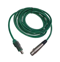 INVOTONE UC104 - аудио конвертер A/D с кабелем и разъёмами XLR 3pin (мама)<->USB, длина 4 м UC104