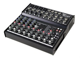 INVOTONE MX12FX - микшерный пульт 4 микрофонных входа XLR Jack, 4 стерео входа с балансными джеками MX12FX