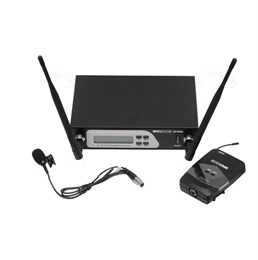 INVOTONE AV-800LV - двухантенная радиосистема с петличкой UHF 710-726 МГц, с/ш >90дБ AV-800LV