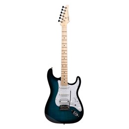 SQOE SEIB680 BL Set комплект, электрогитара Stratocaster S+S+H SEIB680 BL Set
