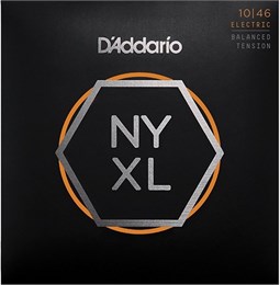 D'addario NYXL1046BT NYXL Комплект струн для электрогитары, Regular Light, 10-46 NYXL1046BT