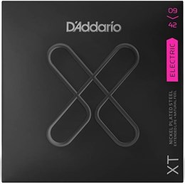 D'addario XTE0942 XT Комплект струн для электрогитары, никелированные, 9-42, с покрытием XTE0942