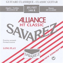 Savarez 540R Alliance HT Classic Комплект струн для классической гитары, норм.натяжение, посеребр 540R