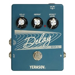 YERASOV DM 6 - Педаль эффектов Delay DM-6