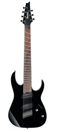 IBANEZ RGMS7-BK электрогитара, superstrat, 7 струн, чёрный RGMS7-BK