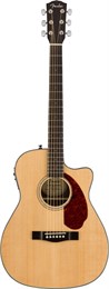 FENDER CC-140SCE Concert Natural электроакустическая гитара, цвет - натуральный, с кейсом CC-140SCE Concert Natural