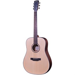 CRAFTER LITE G-16e - электроакустич гитара, гранд аудит, верх. дека массив альп. ели, корп - махагон LITE G-16E
