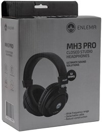 ENLEMA MH 3 PRO - Наушники динамические закрытого типа, Studio/Hi-Fi, 19-22000 Гц, 32 Ом MH 3 PRO