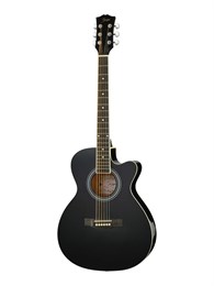Smiger GA-H10-39-BK Акустическая гитара, с вырезом, черная GA-H10-39-BK