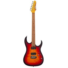 Aion H-30 dark brown burst электрогитара H-30 dark brown burst