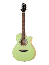 Ramis MINI-6GN Акустическая гитара с вырезом, чехол и аксессуары в комплекте MINI-6GN
