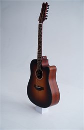 Milena-Music ML-D12-Sb Акустическая гитара 12-струнная, с вырезом, санберст ML-D12-Sb