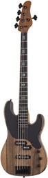 SCHECTER MODEL-T 5 EXOTIC BLACK LIMBA BL - Бас-гитара MODEL-T 5 EXOTIC BLACK LIMBA BL