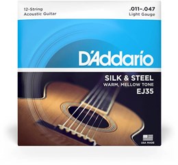 D'ADDARIO EJ35 - Струны для акустической 12-струнной гитары EJ35