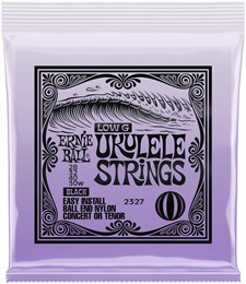 ERNIE BALL 2327 Ball end Black Nylon Wound G - Струны для укулеле P02327
