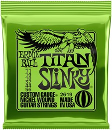ERNIE BALL 2619 Nickel Wound Slinky Titan 11-56 - Струны для электрогитары P02619