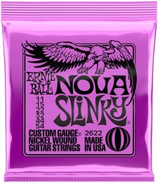 ERNIE BALL 2622 Nickel Wound Slinky Nova w/ Wound G 11-54 - Струны для электрогитары P02622