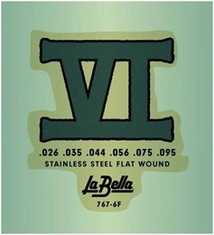LA BELLA 767 6F - Струны для бас-гитары 6 струнной 767-6F