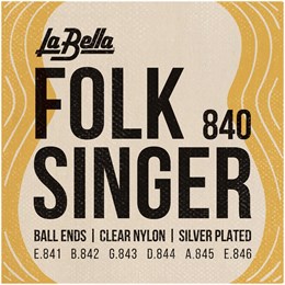 LA BELLA 840 - Струны для классической гитары с шариками 840