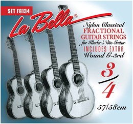 LA BELLA FG134 - Струны для классической гитары FG134