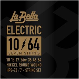 LA BELLA HRS-72 - Струны для электрогитары 7-струнной HRS-72