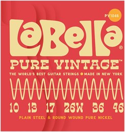LA BELLA PV1046 - Струны для электрогитары PV1046