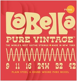 LA BELLA PV942 - Струны для электрогитары PV942