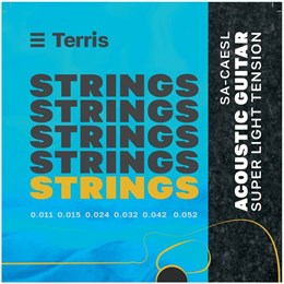 TERRIS SA-CAE SL - Струны для акустической гитары SA-CAESL