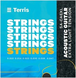TERRIS SA-CAE XL - Струны для акустической гитары SA-CAEXL
