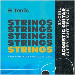 TERRIS SA-CSSL - Струны для акустической гитары SA-CSSL