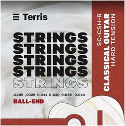 TERRIS SC-CSH-B ball-end - Струны для классической гитары SC-CSH-B