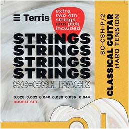 TERRIS SC-CSH-Pack/2 - Струны для классической гитары SC-CSH-P/2