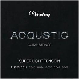 VESTON A1152 S - Струны для акустической гитары A1152S