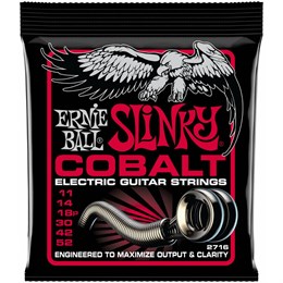 ERNIE BALL 2716 Cobalt Slinky Burly 11-52 - Струны для электрогитары ERNIE BALL 2716