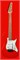 FFG-EMINI-RDS Электрогитара уменьшенная, красная, Foix FFG-EMINI-RDS - фото 17189